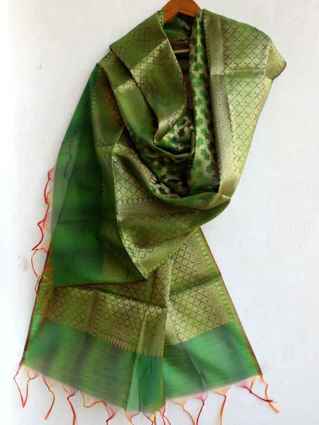 Green-Banarasi-brocade-stole