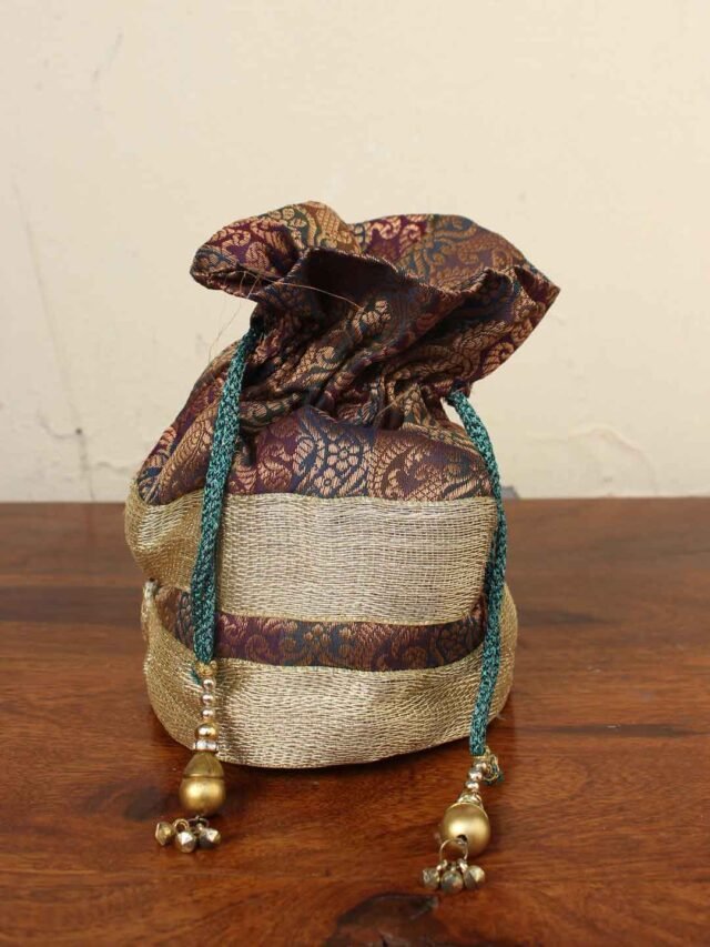 Multicolour-brocade-potli-bag
