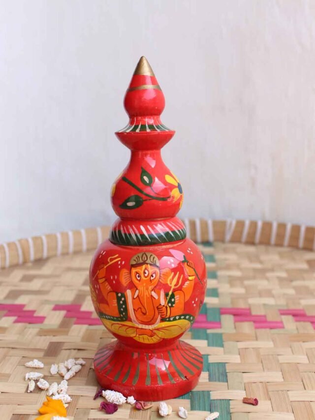 Ganesha-painted-long-wooden-sindur-dani