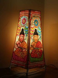 Gautam-buddha-rectangle-tholu-bommalata-lamp