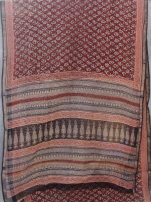 Black-and-red-kota-doriya-cotton-saree