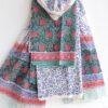 Green,-Pink-Block-Print-pure-Cotton-dress-material at Shilphaat