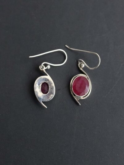 925-pure-silver-garnet-small-dangle-earrings