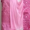 Pink-and-white-cotton-chikankari-dress-material