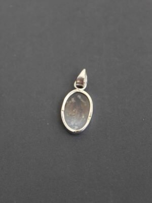 Dendritic-agate-small-shajar-stone-silver-pendant