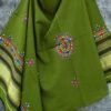 Dark-Green-Suf-embroidered-woolen-shawl