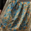 Blue-wing-bird-kanthawork-Tussar-dupatta