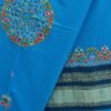 Firozi-Blue-Ahir-embroidered-Gujarati-shawl