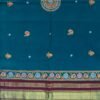 Teal-Blue-Ahir-embroidered-gujarati-woolen-shawl