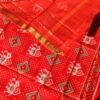 Red-Orange-Pure-silk-handwoven-patola-dupatta