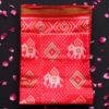 Red-Orange-patan-patola-silk-dupatta at Shilphaat.com