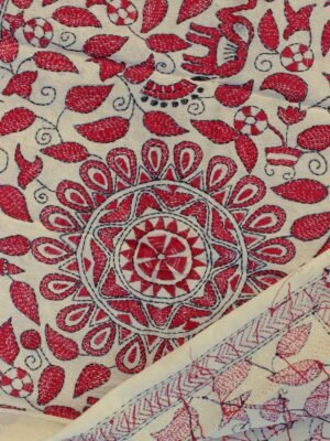 red-and-off-white-kanthawork-tassar-silk-scarf