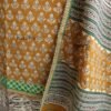 Brown-and-white-Block-printed-lacework-cotton-3pc-ladies-suit