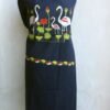 Navy-Blue-Kanthawork-cotton-ladies-Kurta-fabric