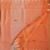 Pastel-Orange-Pure-Bhagalpur-Linen-Saree