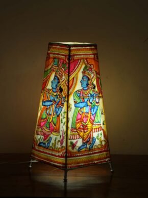 Krishna-Tholu-Bommalata-long-Table-lamp