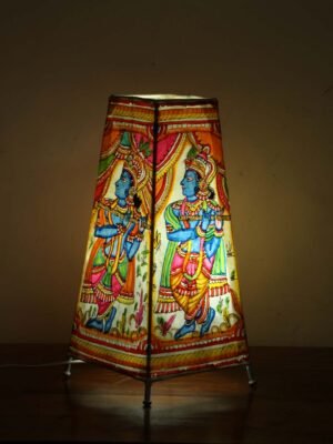 Krishna-Tholu-Bommalata-long-Table-lamp