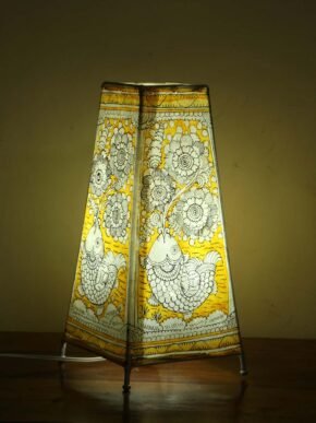 Yellow-fishes-Tholu-Bommalata-long-lamp