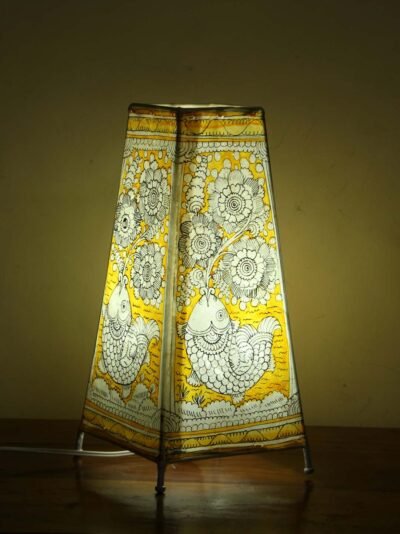Yellow-fishes-Tholu-Bommalata-long-lamp