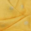 Yellow-zari-motifs-Pure-linen-summer-saree at Shilphaat.com