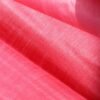 Carrot-Pink-pure--tassar Bhagalpuri--silk-Fabric