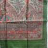 Dark-Green-madhubani-handpainted-bhagalpuri-ghicha-tassar-silk-dupatta