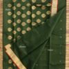 Red-and-Green-zariwork-chanderi--silk-cotton-saree