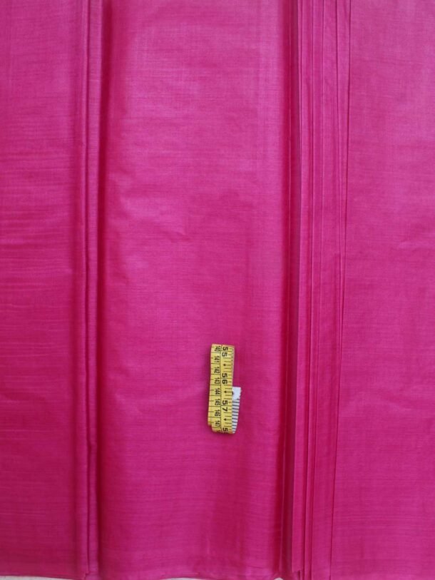 Berry-Pink-Bhagalpuri-paper-tussar-silk-Fabric