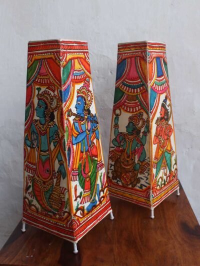 Dashavtar-Tholu-bommalata-long-table-Lamp