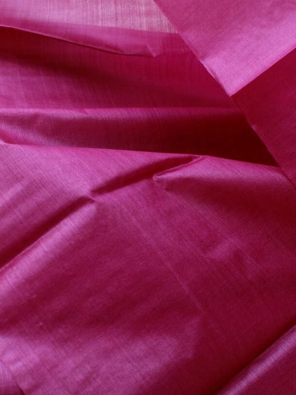 Purple-pink-pure-paper-tassar-silk-kurta-fabric
