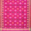 Fushia-Pink-single-ikat-Patan-Patola-silk-wrap