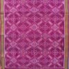 Magenta-Purple-single-ikat-Patola-silk-Dupatta