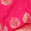 Meena-buti-Fushia-Pink-zari-chanderi-handloom-saree