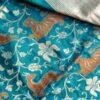 teal-blue-pure-silk-shikargrah-banarasi-dupatta at Shilphaat.com