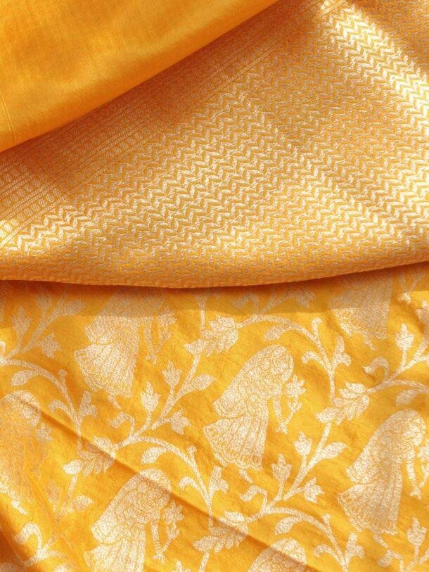 yellow-pure-silk-banarsi-dupatta-Shilphaat