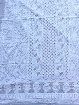 Paisleys-chikankari-mukaish-georgette-kurta-fabric