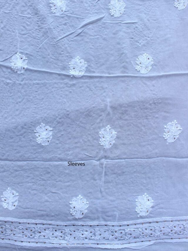 Paisleys-chikankari-mukesh-georgette-kurta-fabric