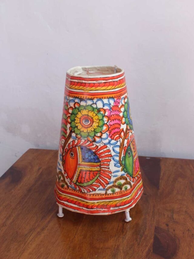 Small-fishes-medium-living-room-Leather-lamp