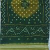 Green-Bhujodi-Bandhani-woolen-Shawl