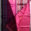 Pink-and-Brown-pure-Bhagalpuri-raw-Silk-Saree