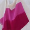 Pink-and-off-white-shaded-tie-dye-pure-wool-shawl
