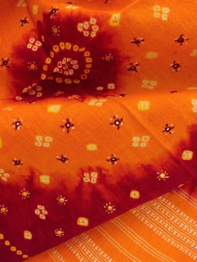 Red-and-Yellow-Kutchwork-handwoven-winter-Shawl