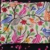 Birds-and-peacocks-kanthawork-tasar-Silk-dupatta at Shilphaat.com