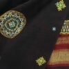 Black-kutch-Ahir-embroidered-wool-shawl