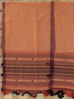 Brown-orange-handloom-bhuj-kala-cotton-wrap