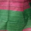 Pink-and-Green-ghicha-tassar-silk-scarf