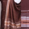 Chocolate-brown-mirrorwork-pure-cotton-Bhujodi-Suit