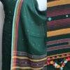 Darkest-Green-Bhujodi--mirrorwork-pure-cotton-Suit. Shilphaat