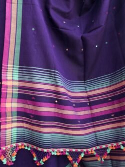 Eggplant-Violet-mirrorwork-cotton-Bhujodi--ladies-Suit