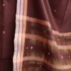 Walnut-brown-mirrorwork-cotton-Bhujodi--ladies-Suit